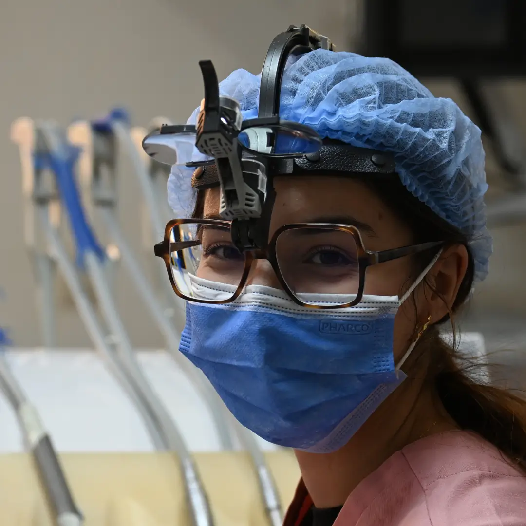 Dr Ghita ouazzani tnacheri memebre de l'aquipe pluridisciplinaire au centre dentaire kandil à mohammedia