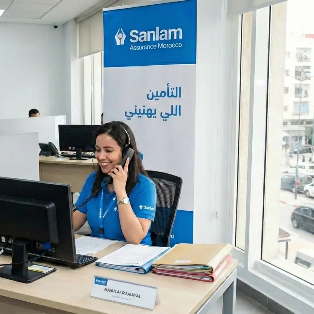 Service client Sanlam Assurance Maroc – information sur le remboursement des implants dentaires par les mutuelles privées